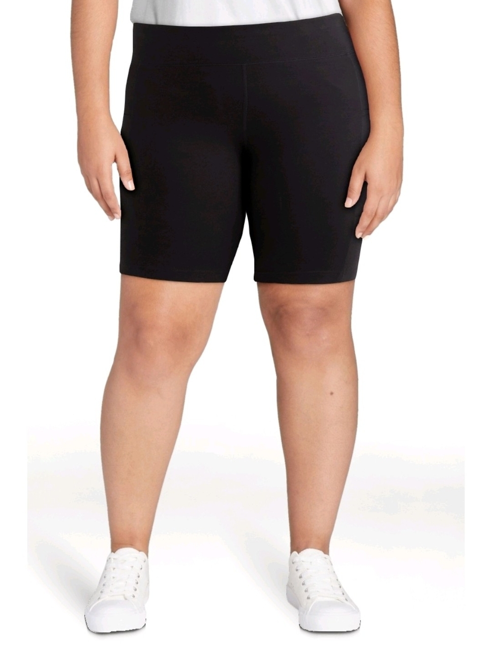 Women’s Black Stretch Bike Shorts